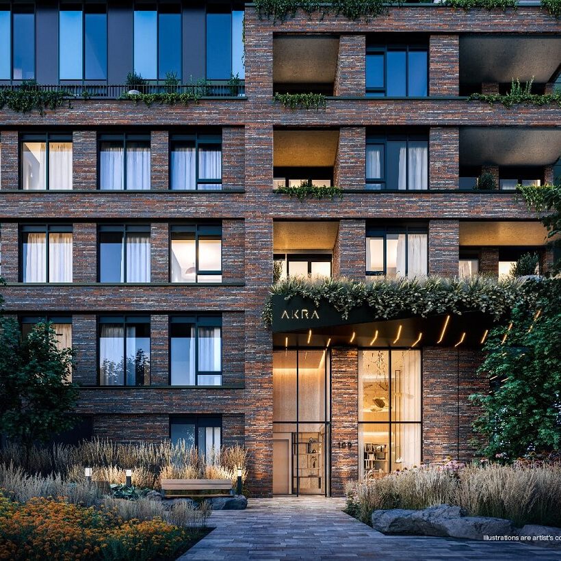 AKRA-Entrance AKRA Living Condos, COMING SOON TO YONGE AND EGLINTON