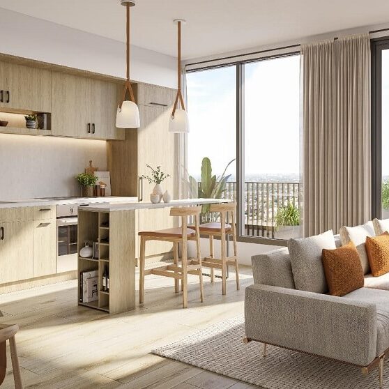 AKRA-Kitchen-Living AKRA Living Condos, COMING SOON TO YONGE AND EGLINTON